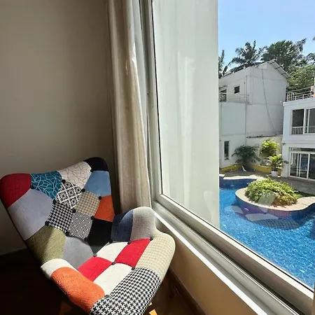 Villa M - Jia 4 Candolim Goa 3Bhk, Pool Facing, Near Beach, Free Breakfast, Free Wifi And Prime Location Aguada Exterior photo